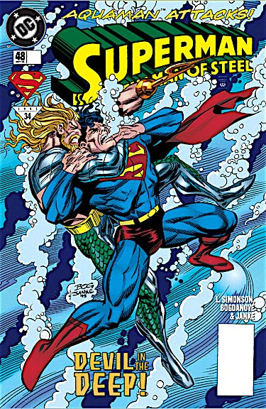 Superman: The Man of Steel #48 preview images