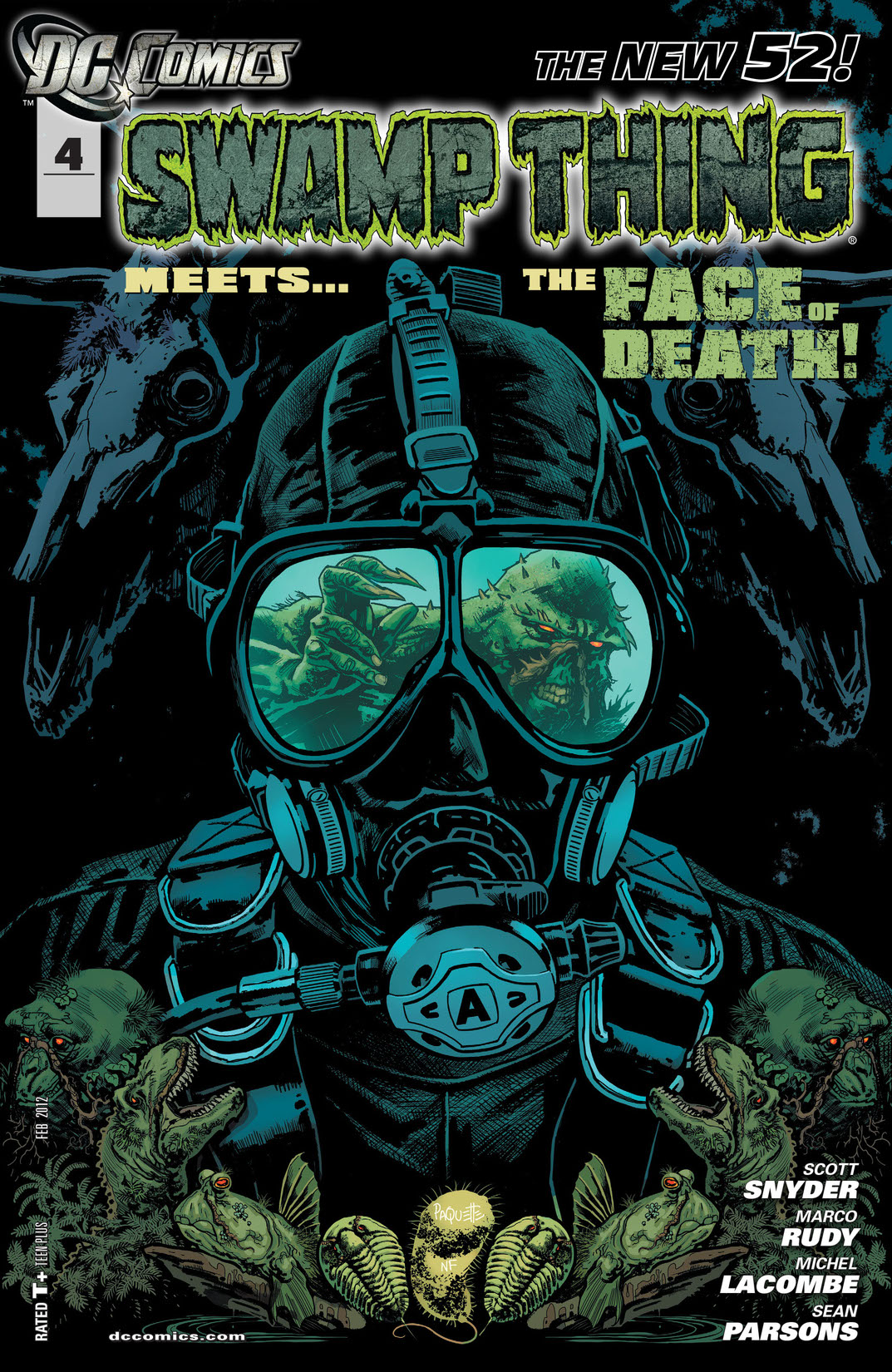 Swamp Thing (2011-) #4 preview images
