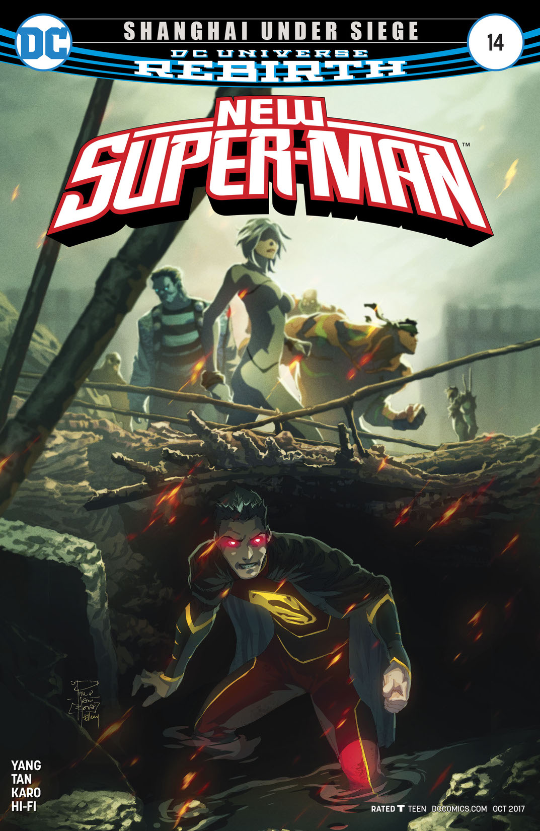 New Super-Man #14 preview images