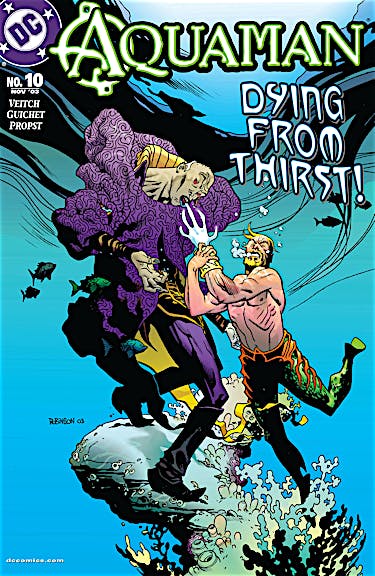 Aquaman (2002-) #10 preview images