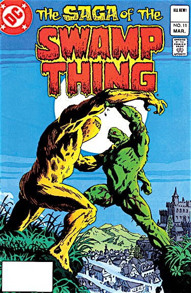 The Saga of the Swamp Thing (1982-) #11 preview images