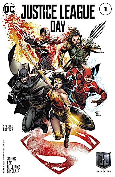 Justice League #1 Justice League Day 2017 Special Edition (2017-) #1 preview images