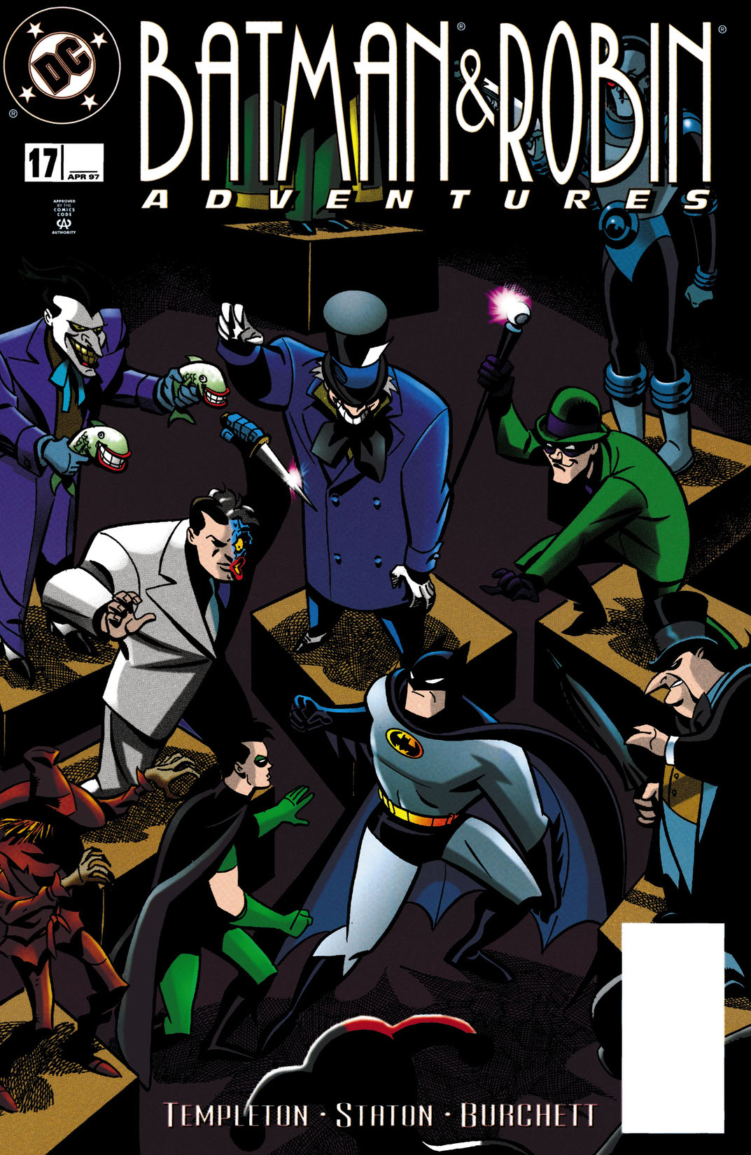The Batman and Robin Adventures #17 preview images