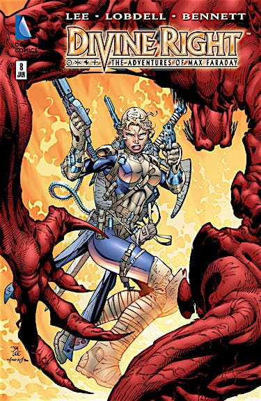 Divine Right: The Adventures of Max Faraday #8 preview images