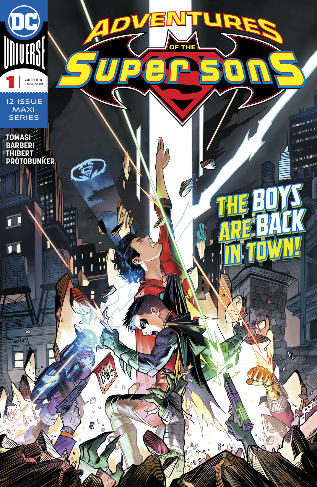 Adventures of the Super Sons #1 preview images