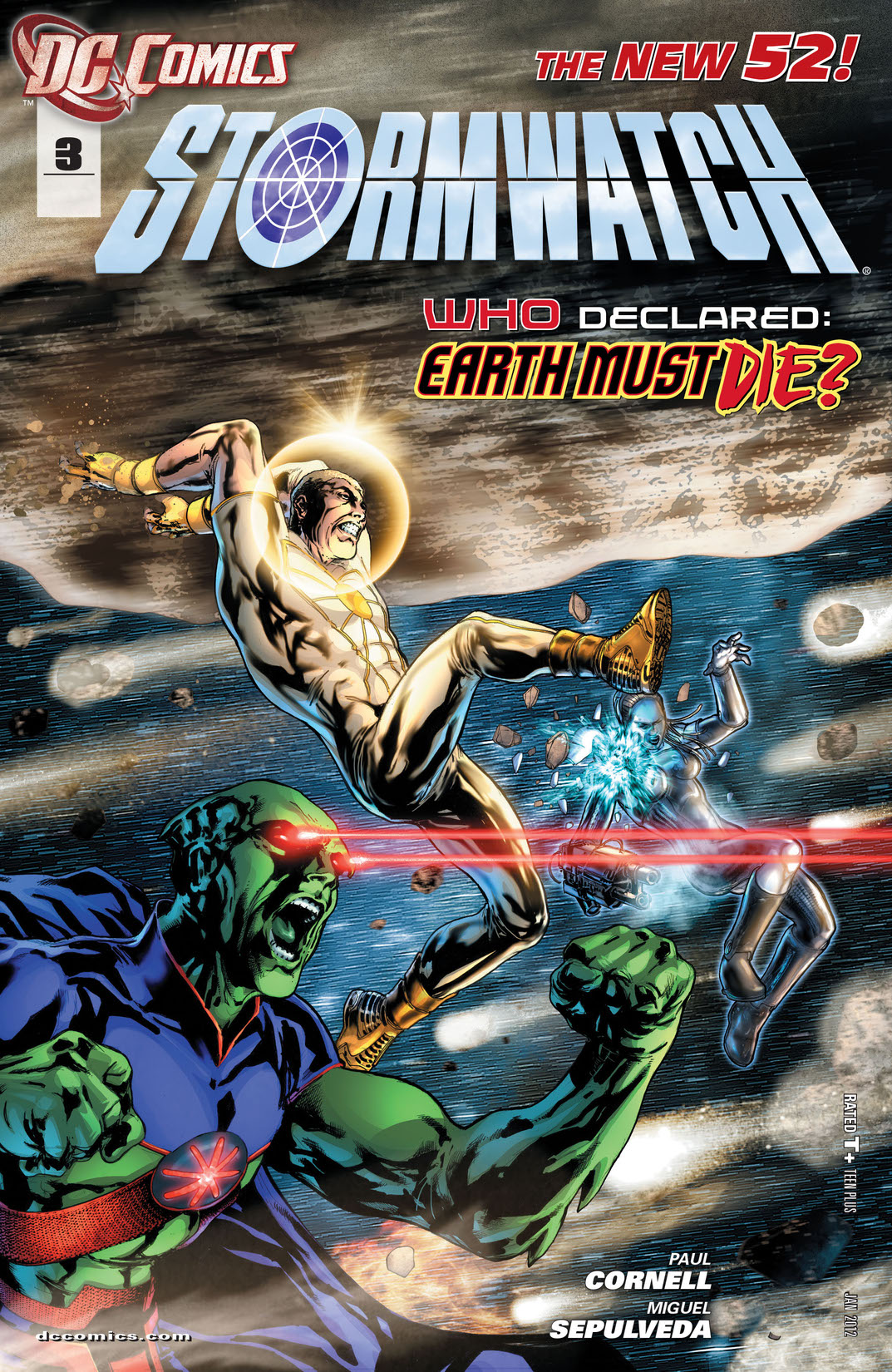 Stormwatch (2011-) #3 preview images