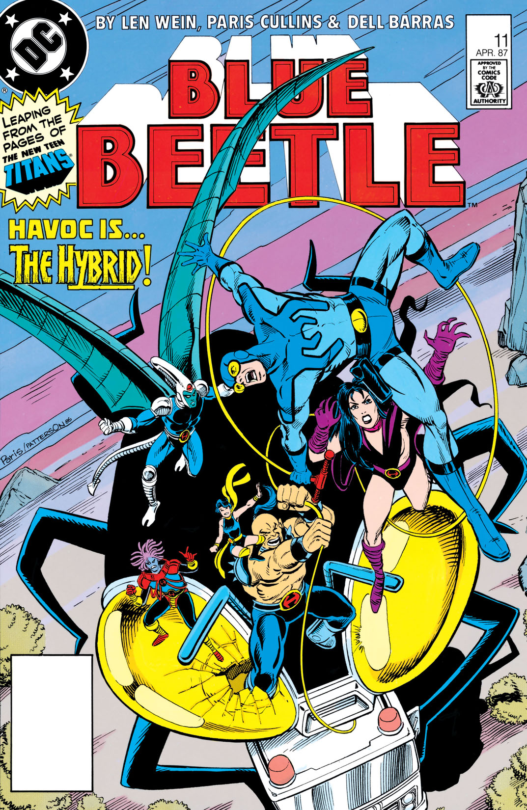 Blue Beetle (1986-) #11 preview images