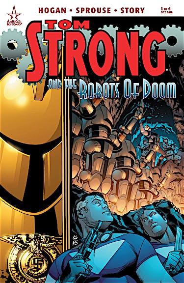 Tom Strong and the Robots of Doom! #3 preview images