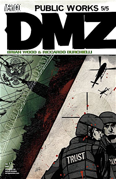 DMZ #17 preview images