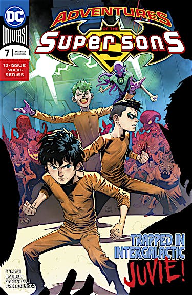 Adventures of the Super Sons #7 preview images