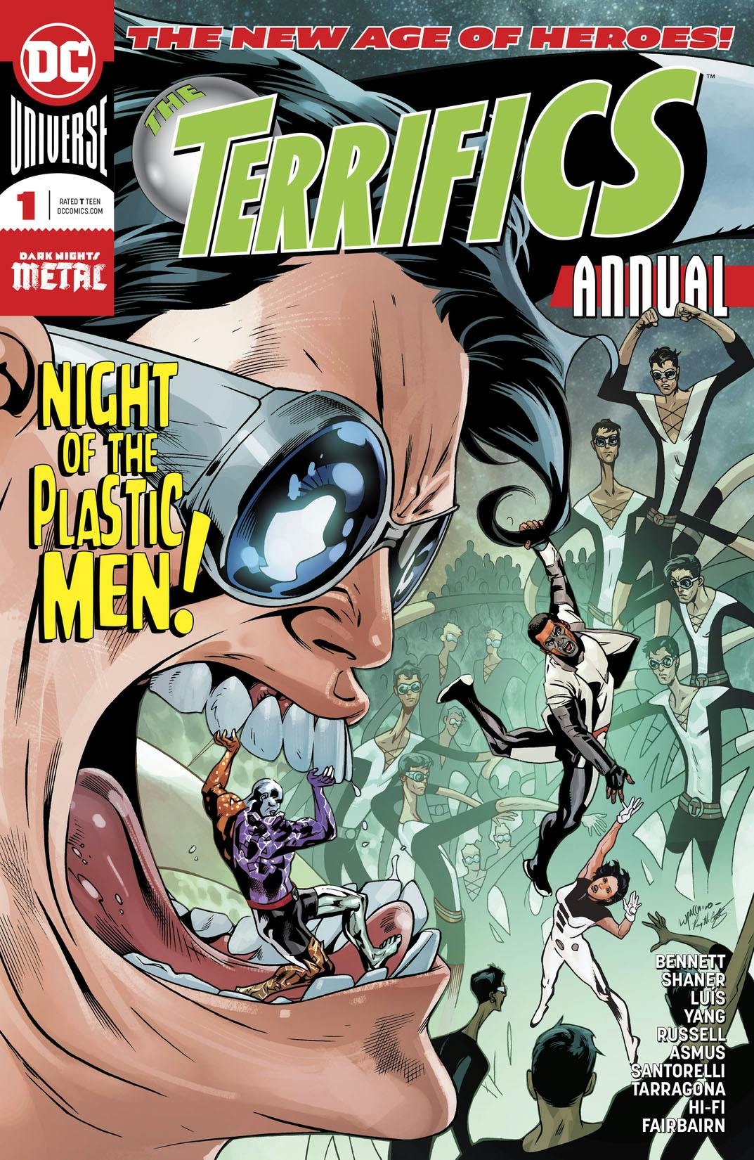 The Terrifics Annual #1 preview images