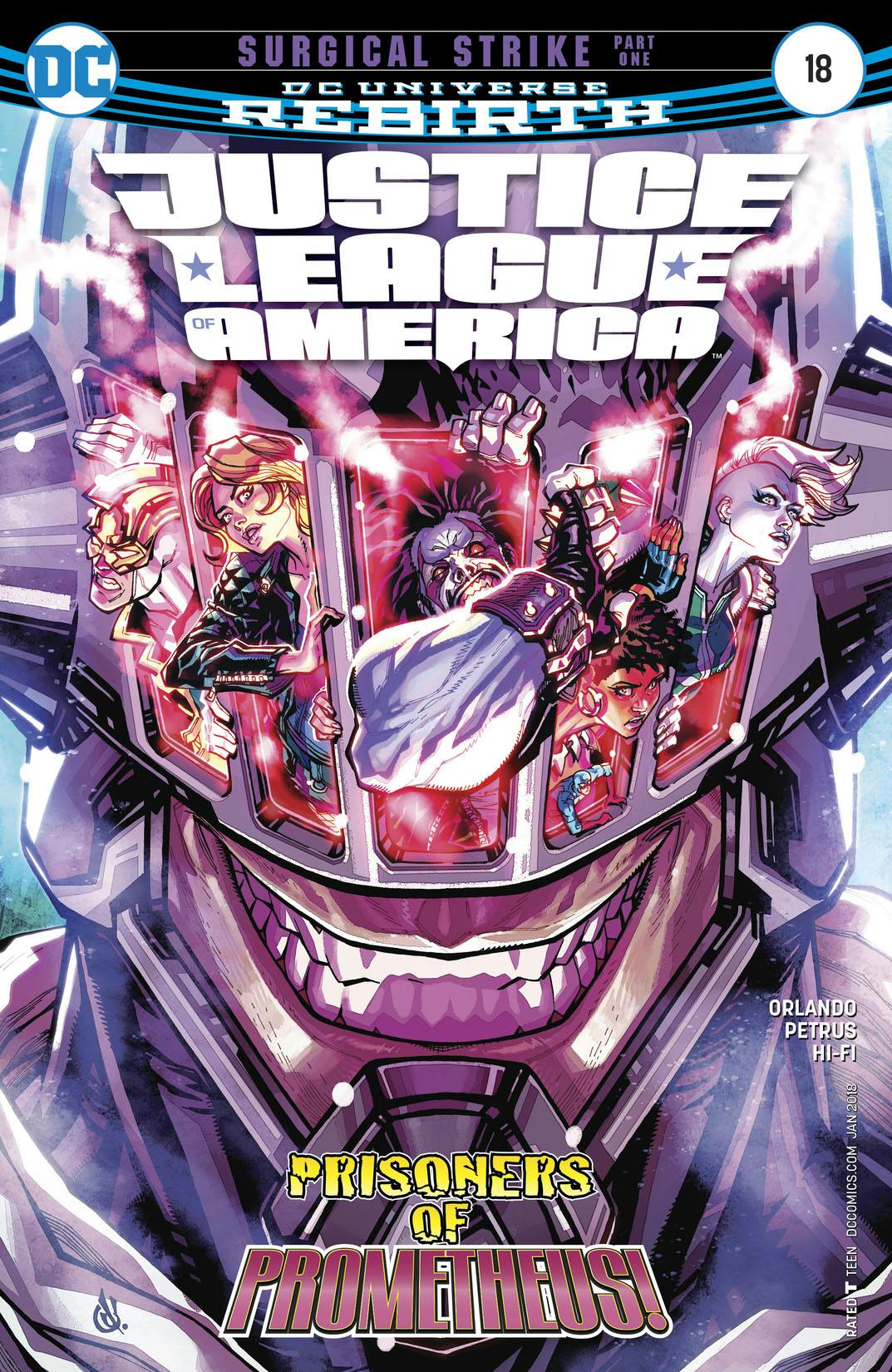 Justice League of America (2017-) #18 preview images