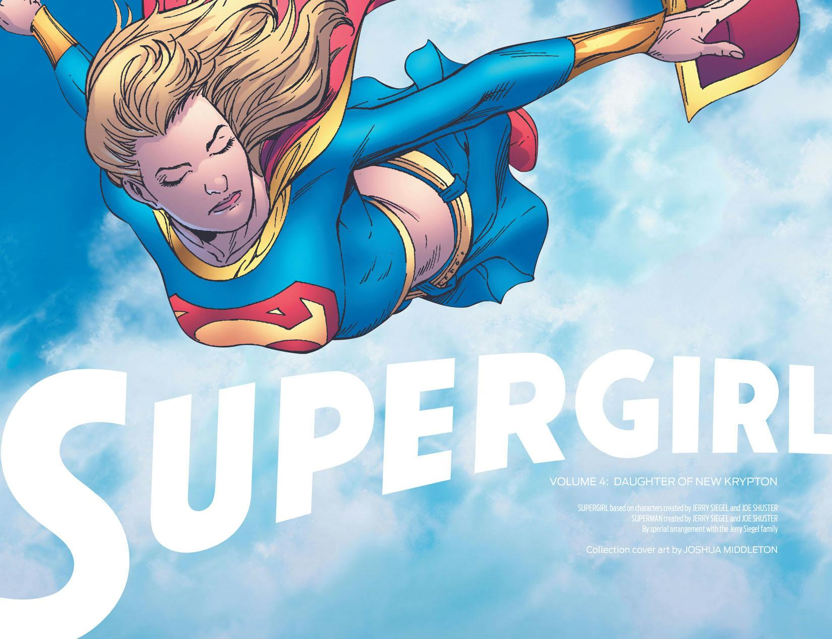 Supergirl Vol 4 Daughter Of New Krypton 2000s Series