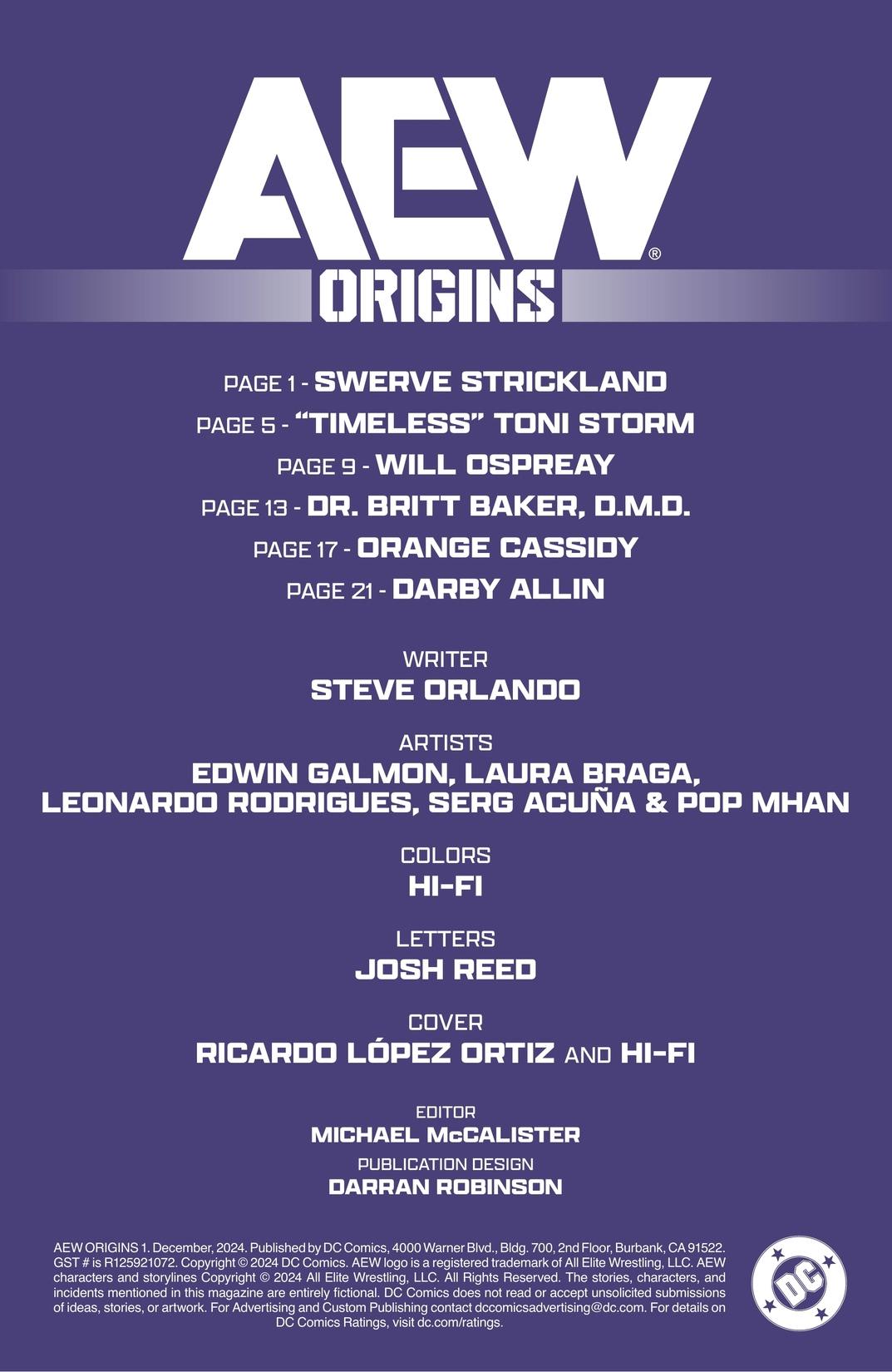 AEW Comics series preview1