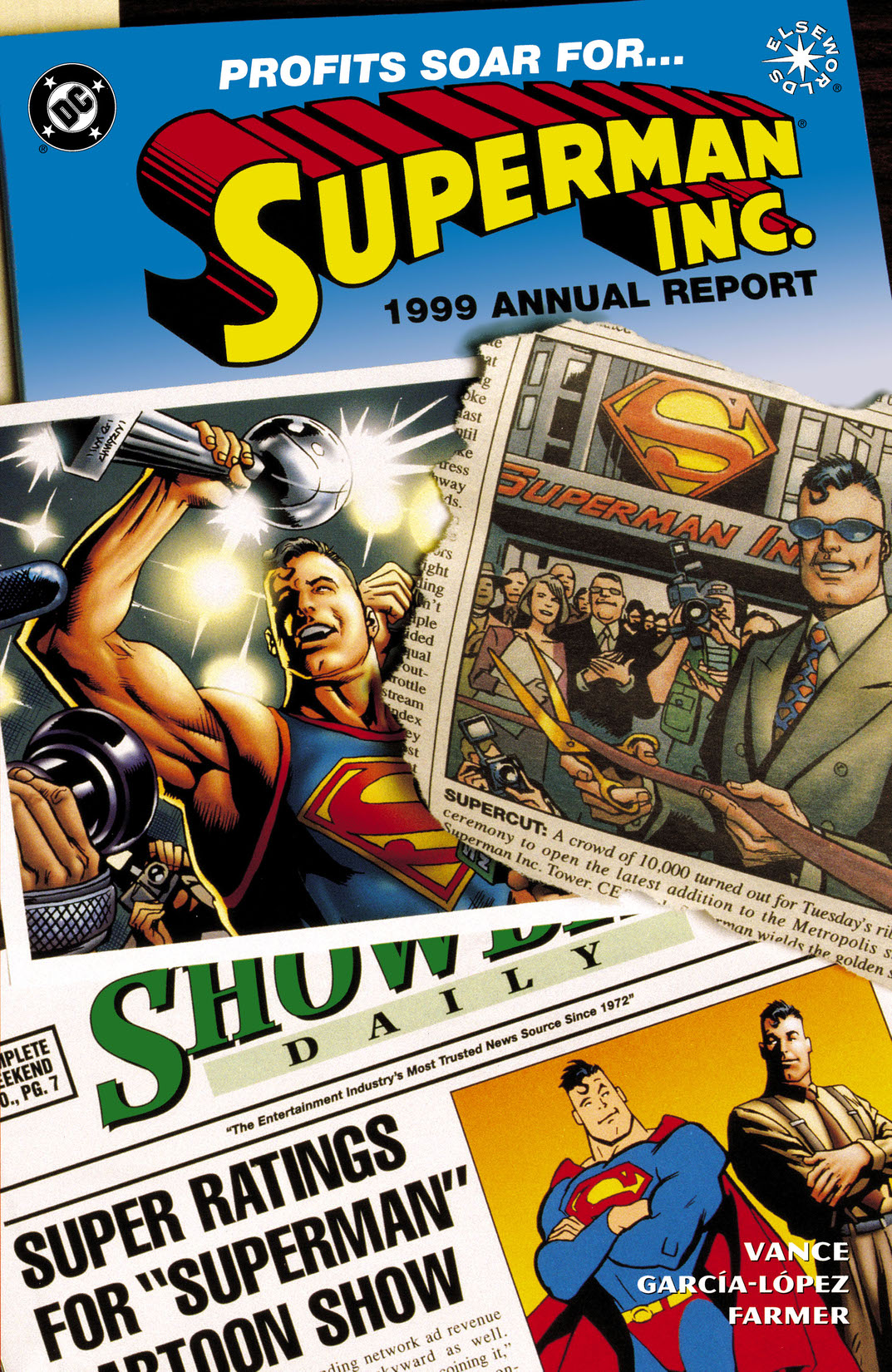 Superman, Inc. #1 preview images
