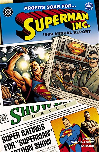 Superman, Inc. #1 preview images