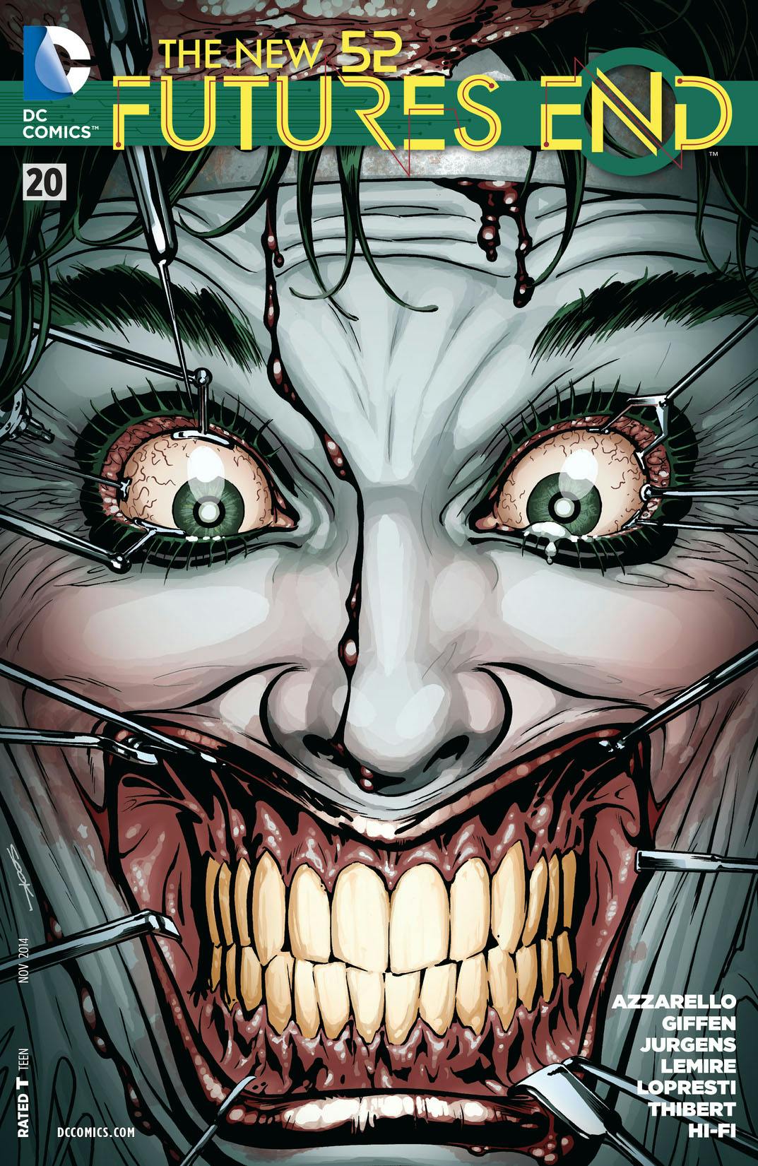 The New 52: Futures End #20 preview images