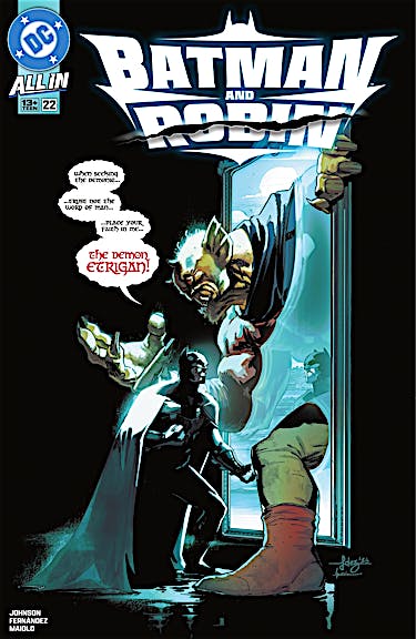 Batman and Robin #22 preview images