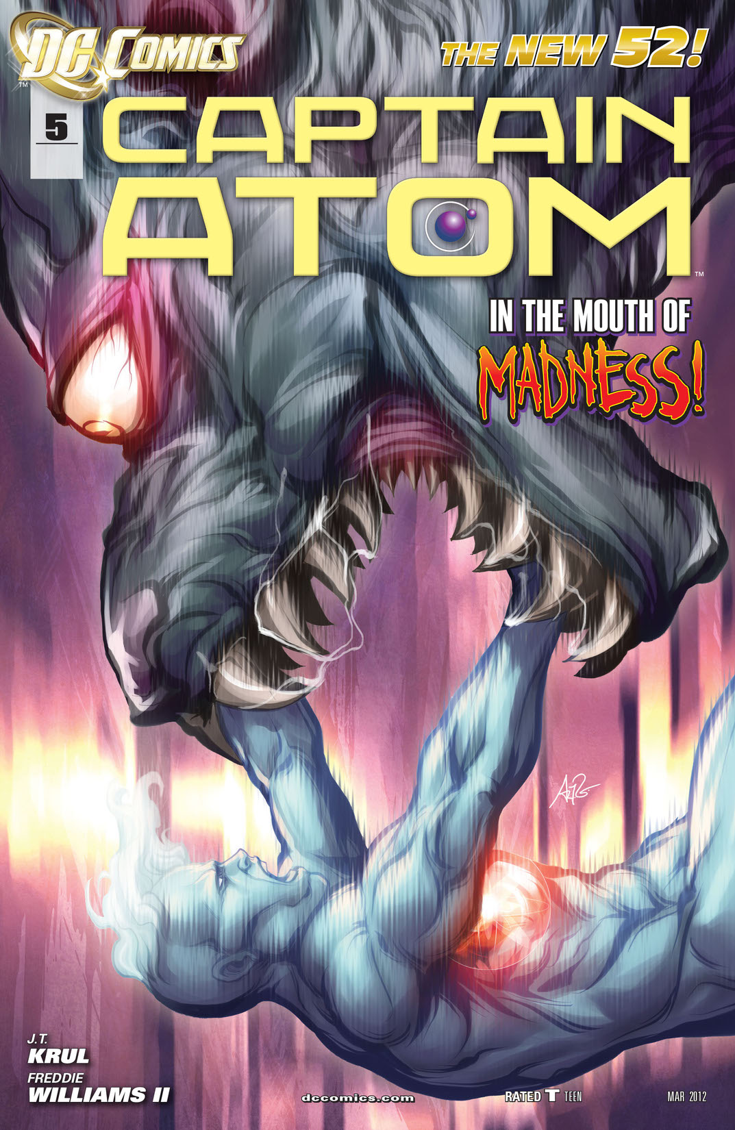 Captain Atom (2011-) #5 preview images