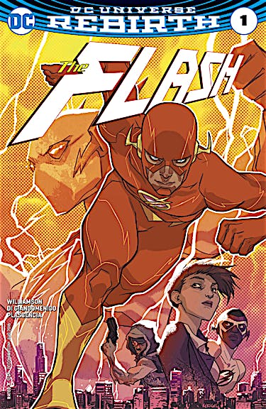 The Flash (2016-) #1 preview images