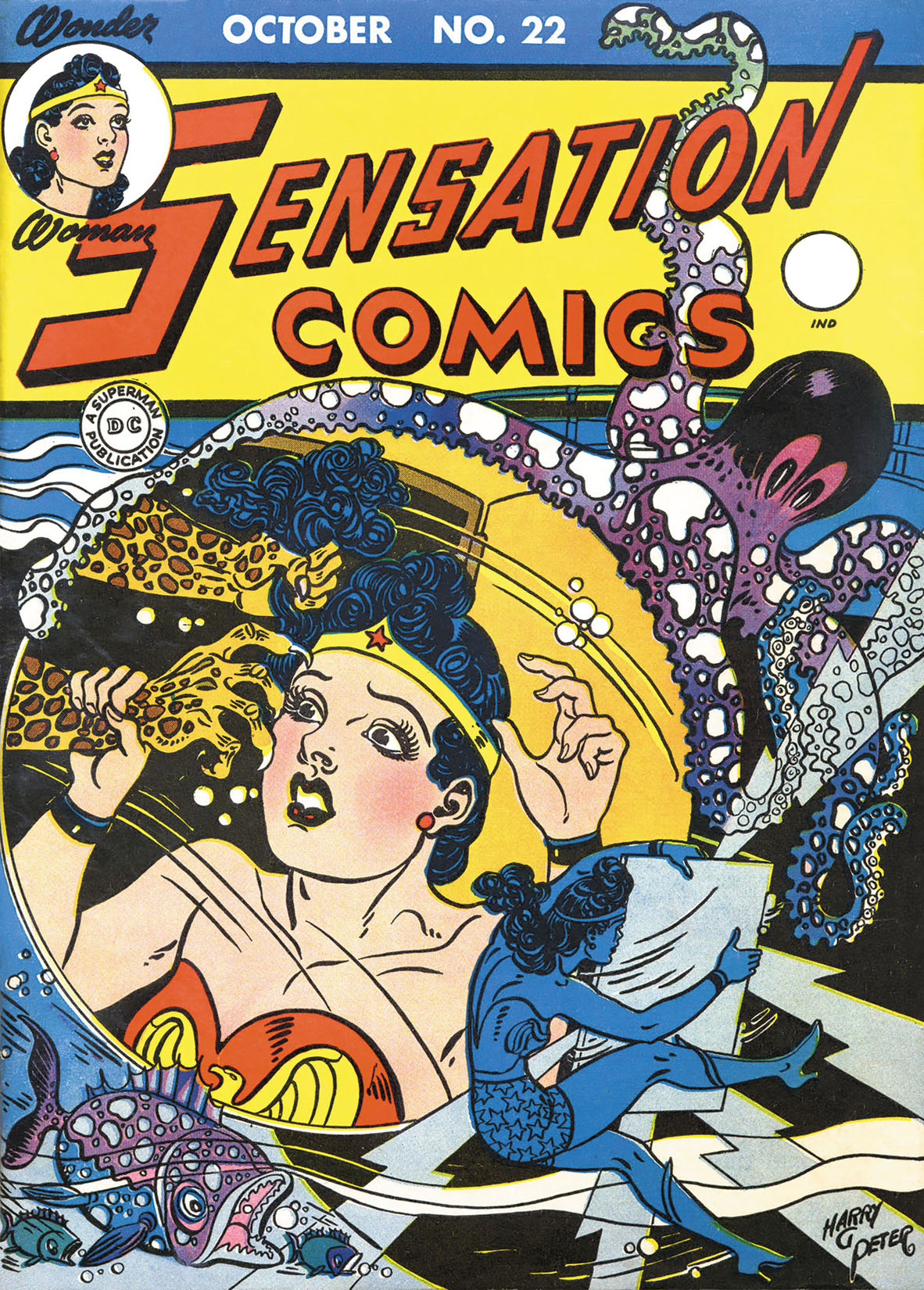 Sensation Comics #22 preview images