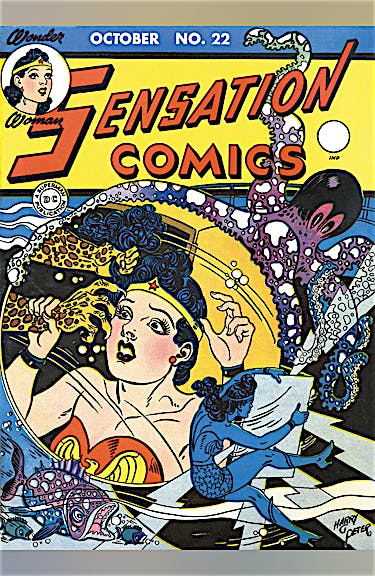 Sensation Comics #22 preview images