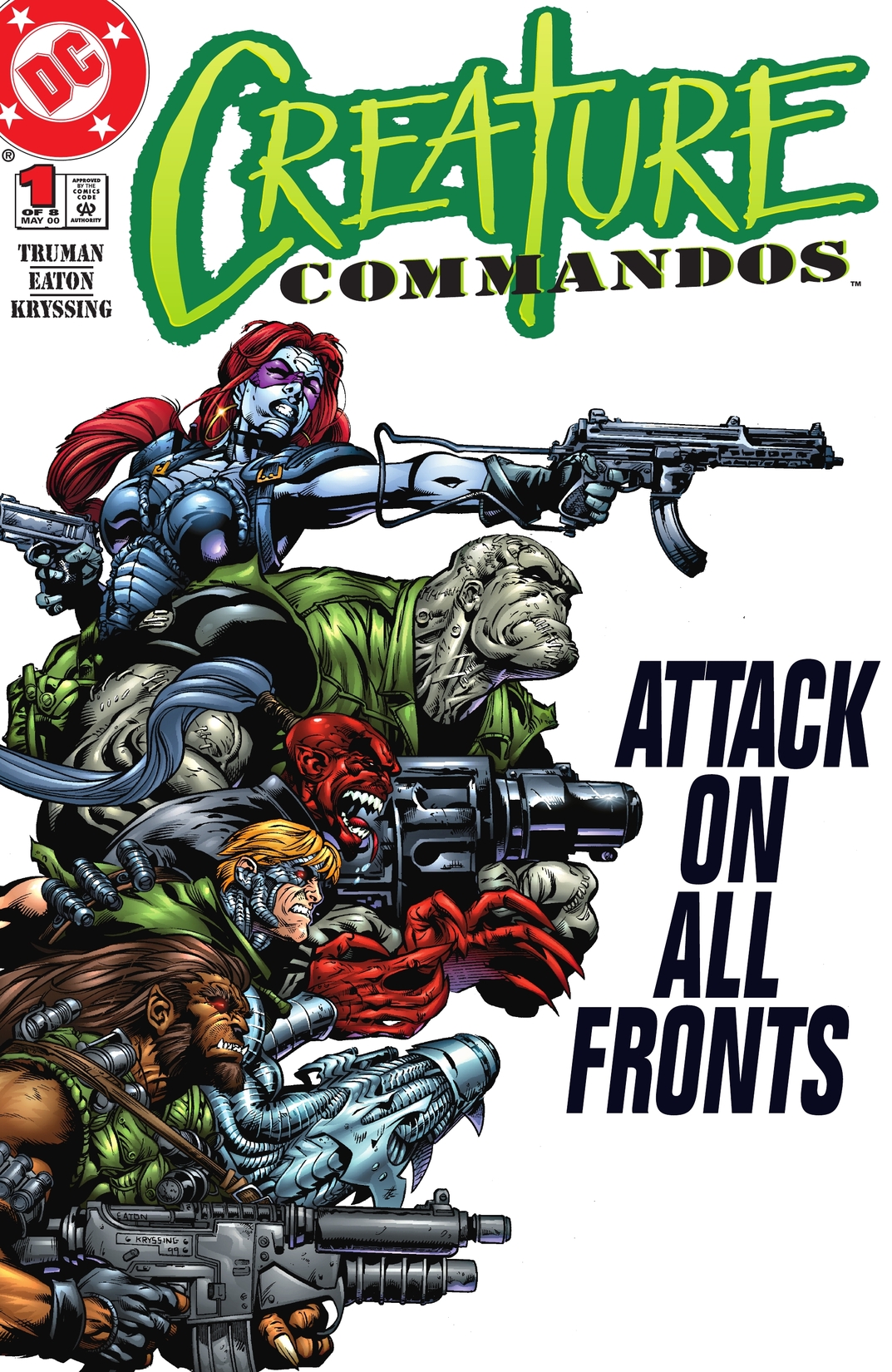 Creature Commandos #1 preview images