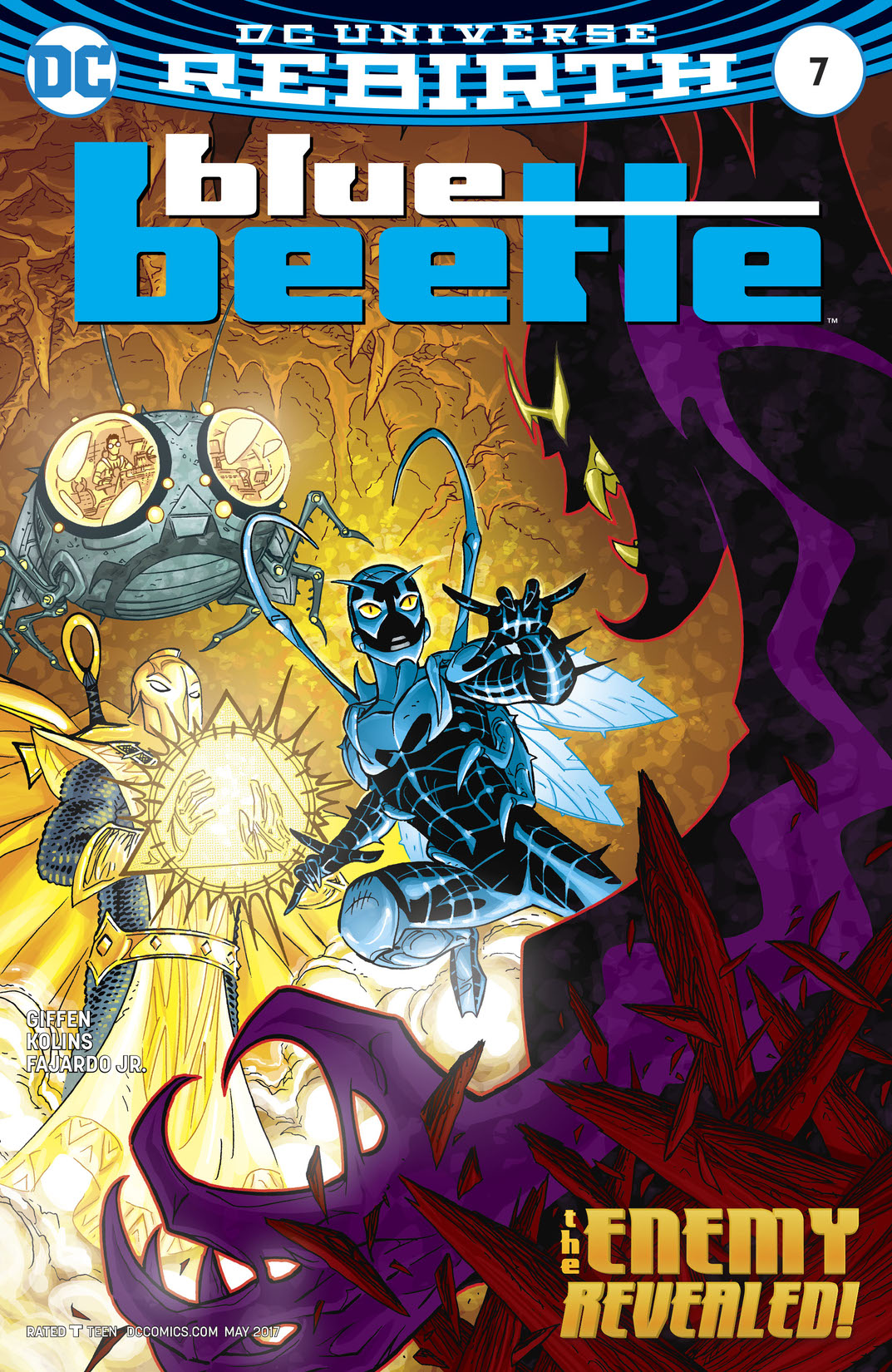 Blue Beetle (2016-) #7 preview images