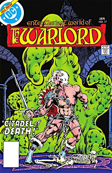 Warlord #17 preview images