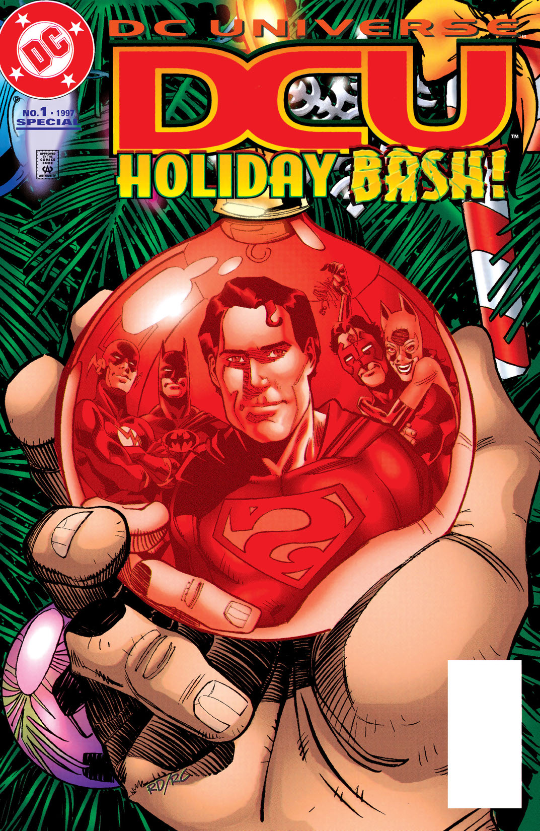 DC Universe Holiday Bash #1 preview images