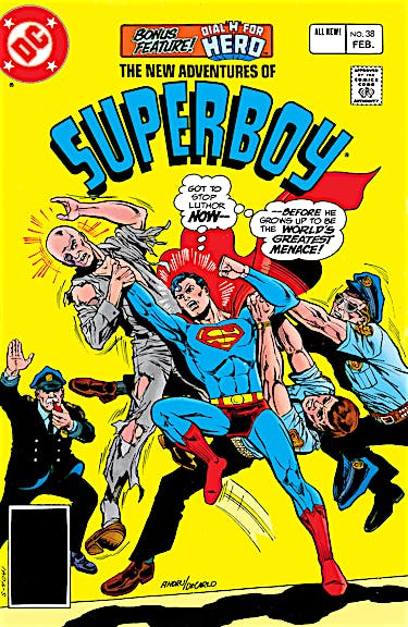 New Adventures of Superboy #38 preview images