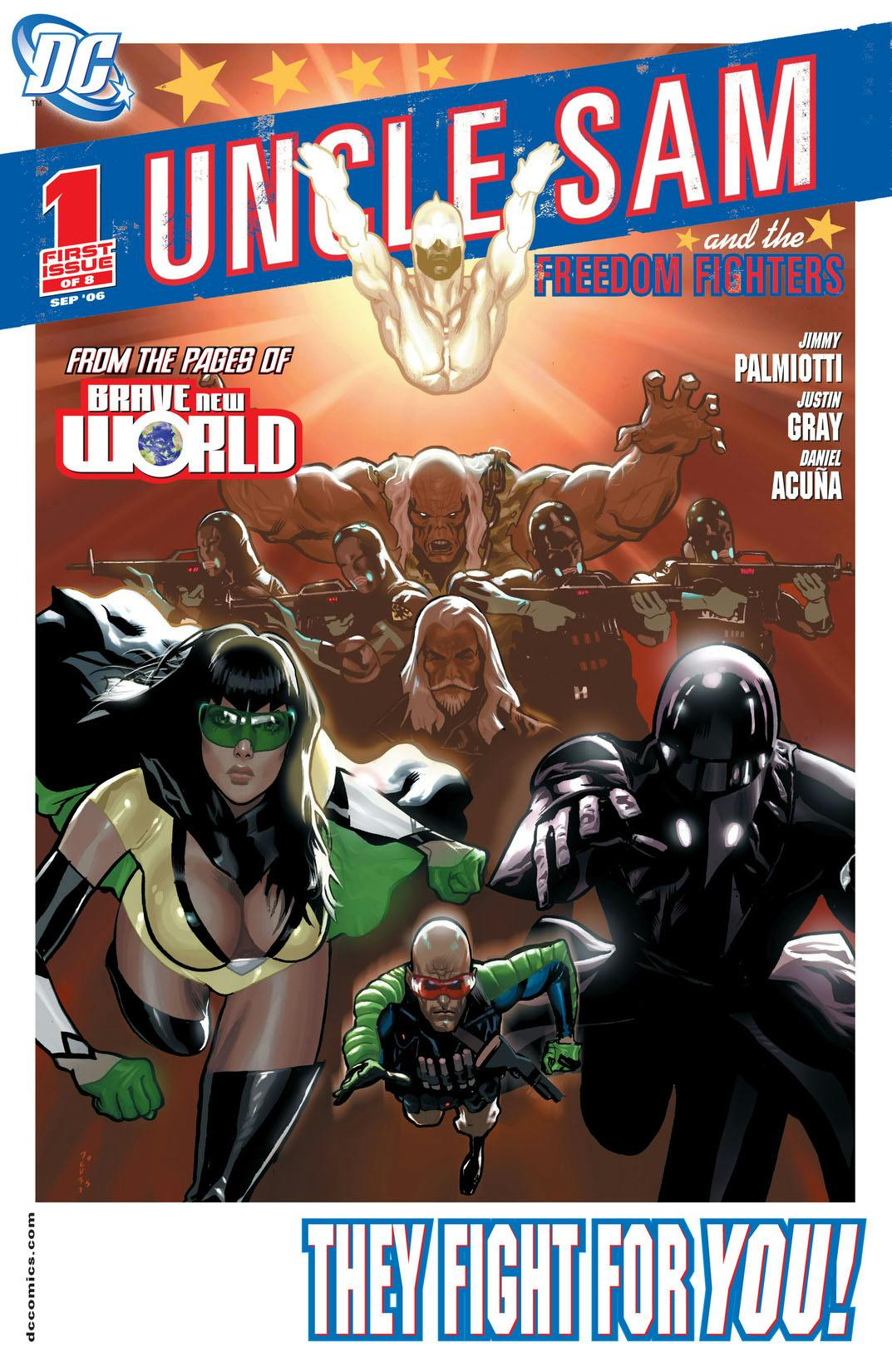 Uncle Sam and the Freedom Fighters (2006-) #1 preview images