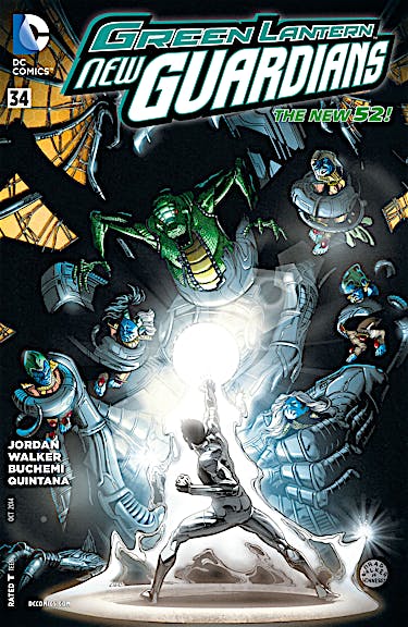 Green Lantern: New Guardians #34 preview images