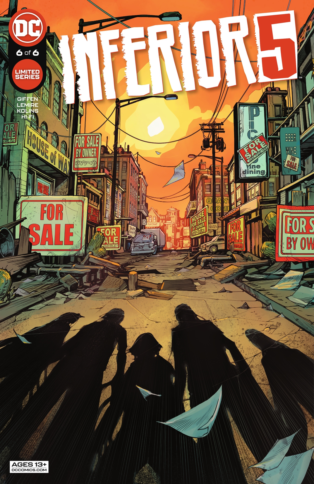 Inferior Five #6 preview images