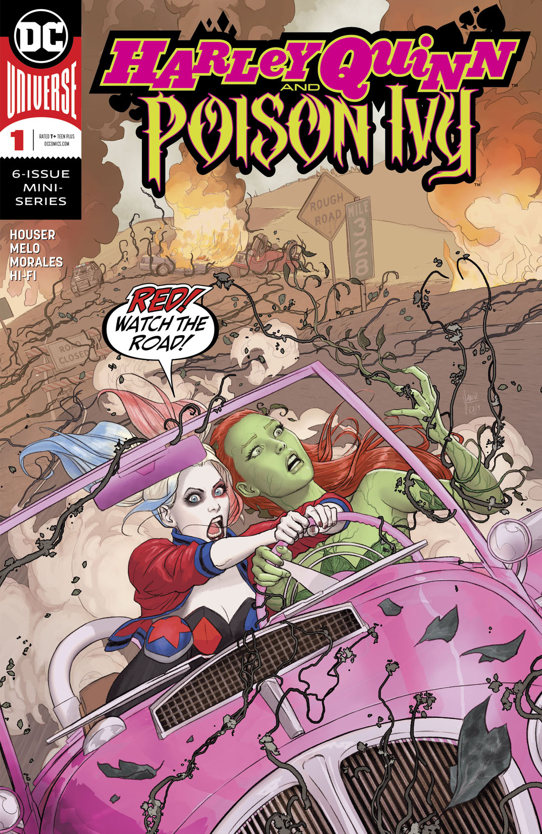 Harley Quinn & Poison Ivy #1 preview images