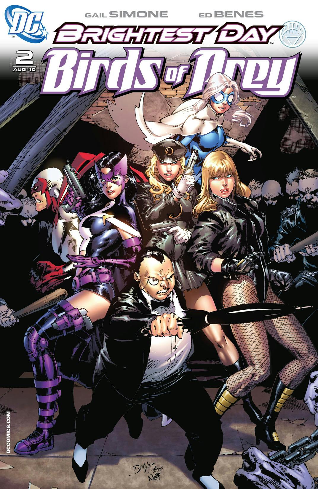 Birds Of Prey #2 - 4-Page Preview and Covers released by DC Comics