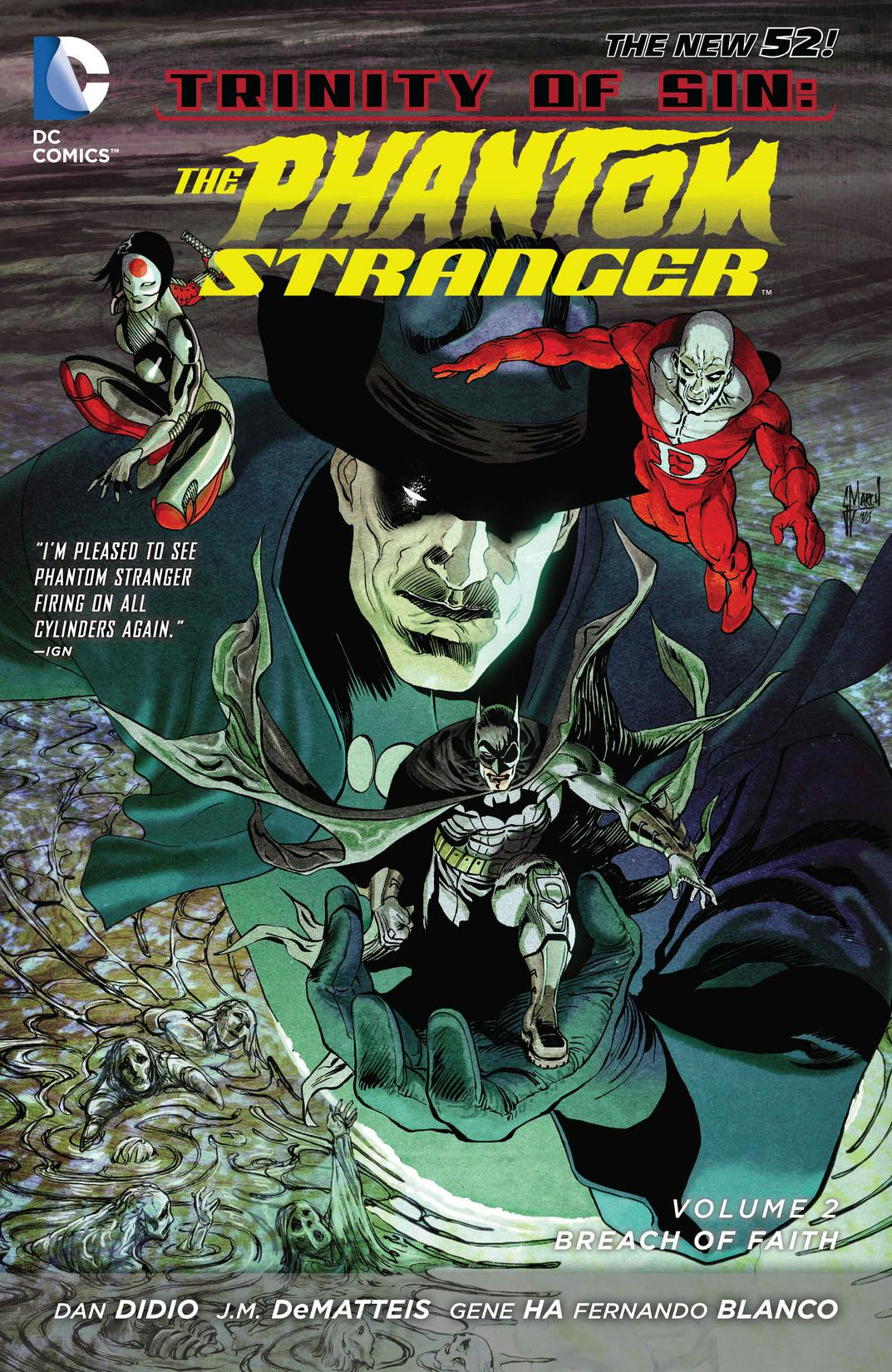 Trinity of Sin - The Phantom Stranger Vol. 2: Breach of Faith preview images