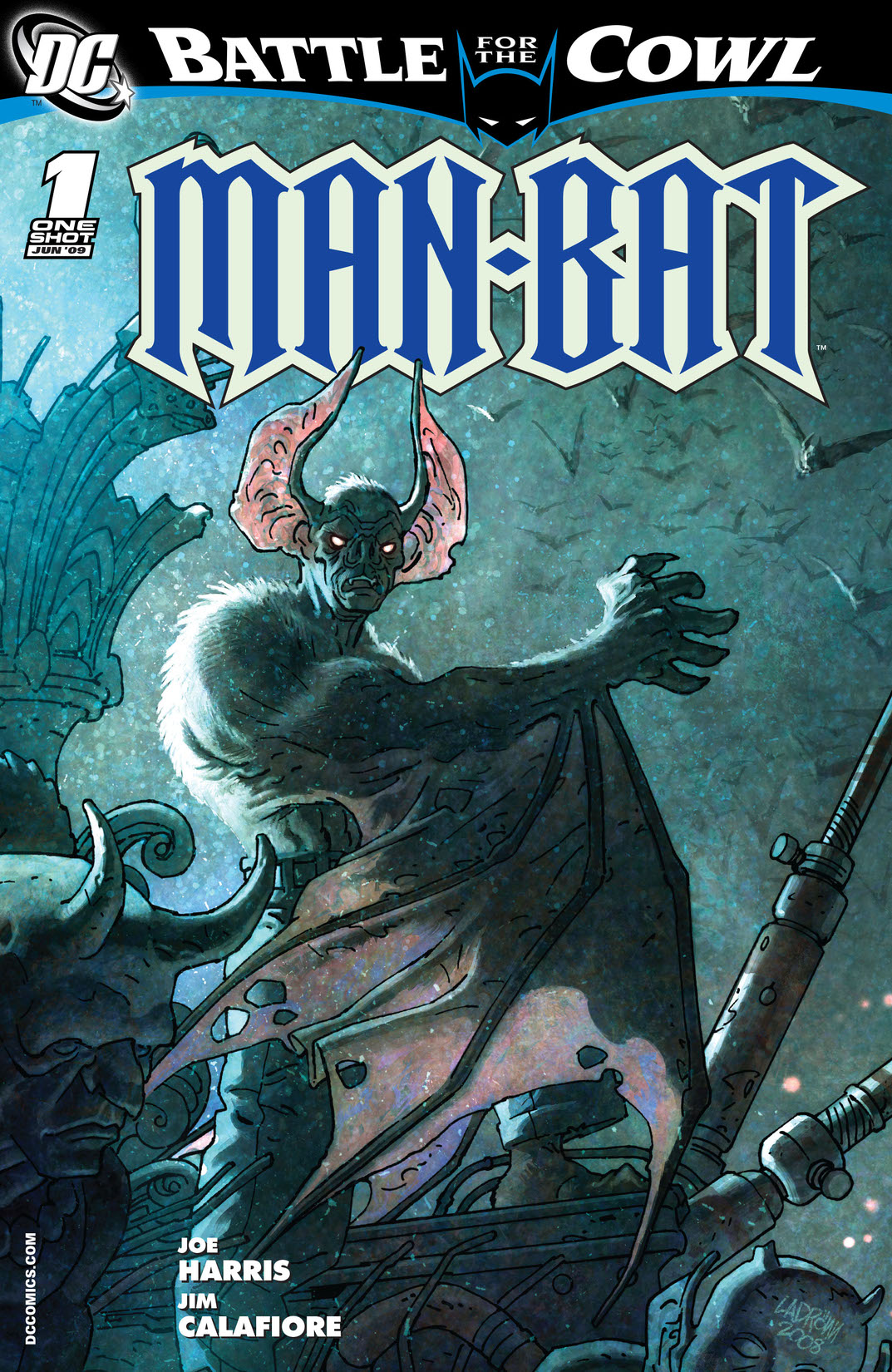 Batman: Battle for the Cowl: Man-Bat #1 preview images