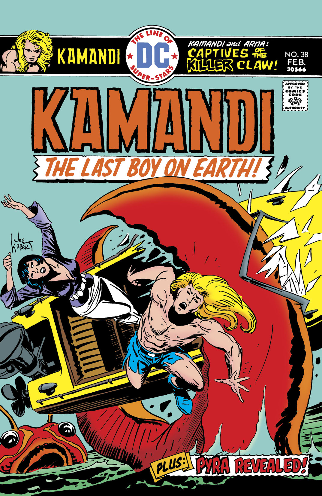 Kamandi: The Last Boy on Earth #38 preview images