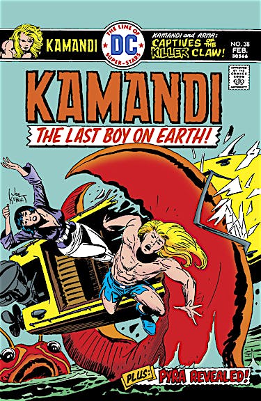 Kamandi: The Last Boy on Earth #38 preview images
