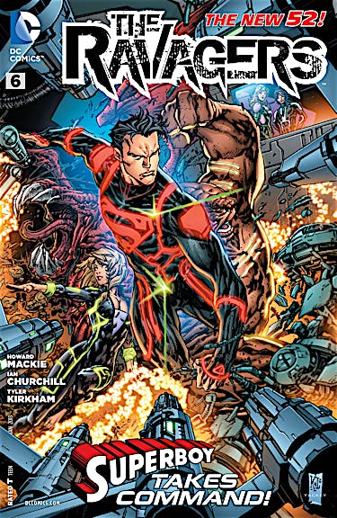 The Ravagers #6 preview images