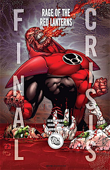 Final Crisis: Rage of the Red Lanterns #1 preview images