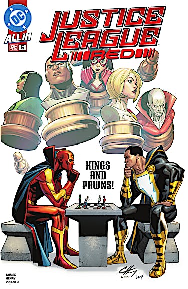 Justice League Red #5 preview images