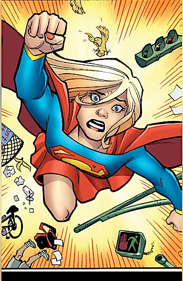 Wednesday Comics Supergirl DC Go! Edition #2 preview images