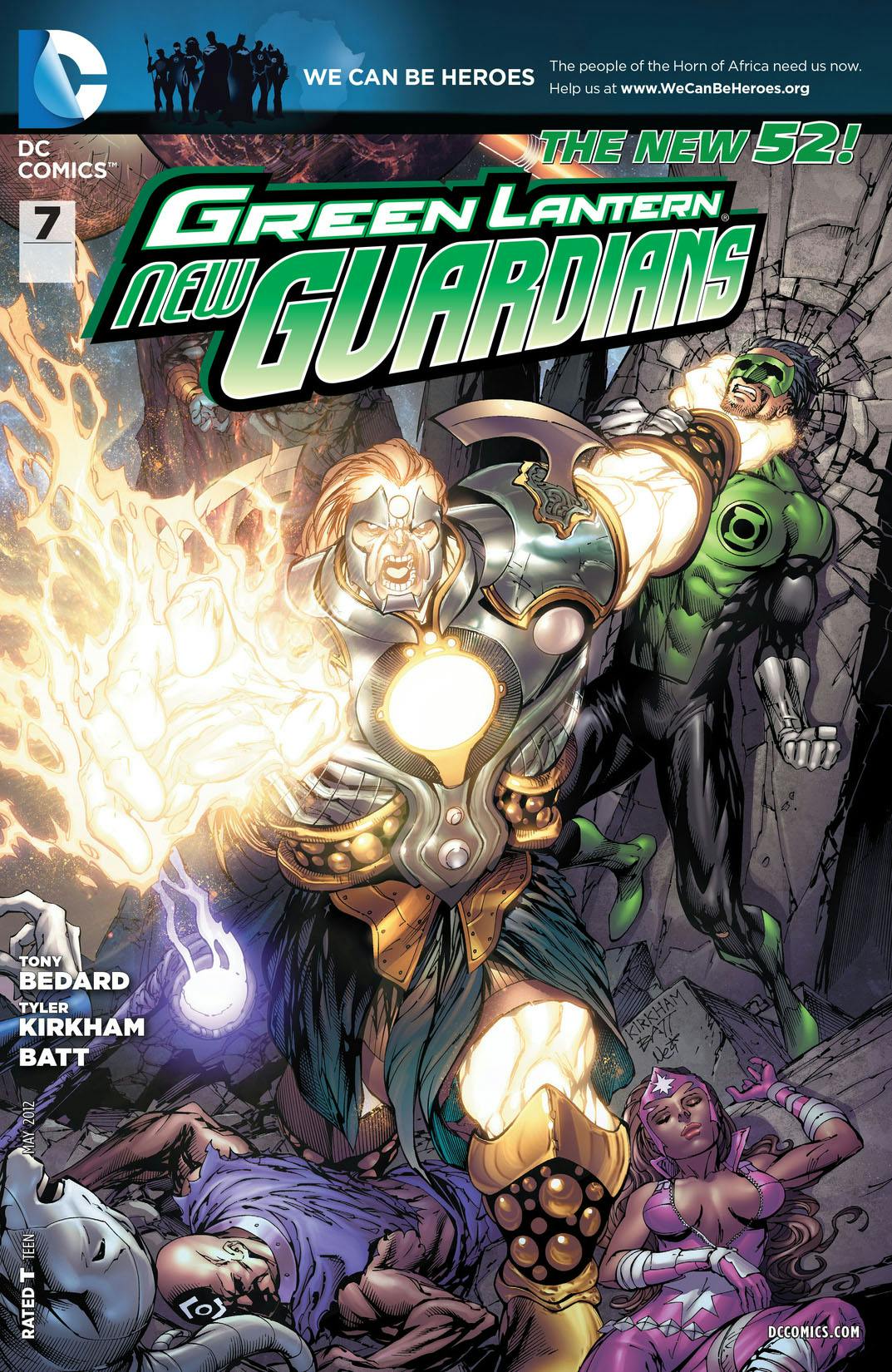 Green Lantern: New Guardians #7 preview images