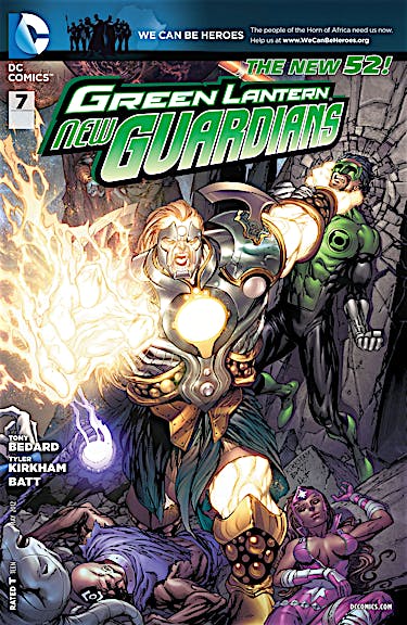 Green Lantern: New Guardians #7 preview images