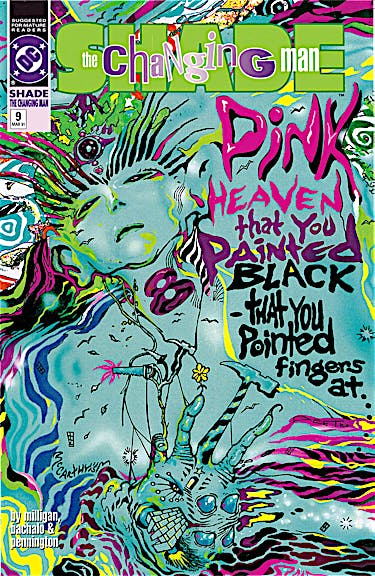 Shade, The Changing Man #9 preview images