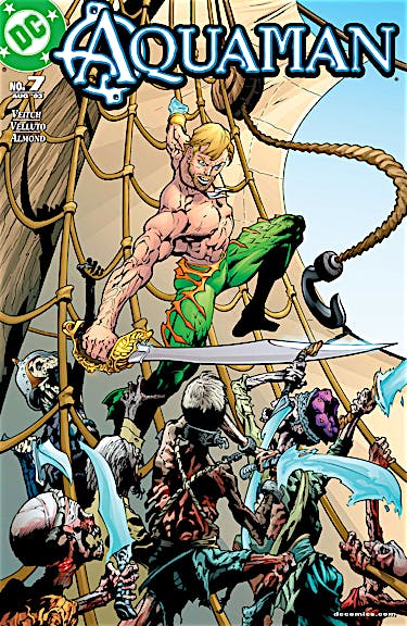 Aquaman (2002-) #7 preview images