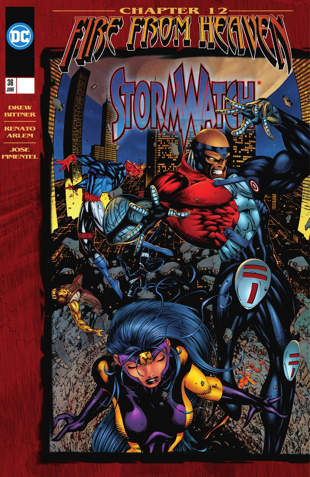 Stormwatch (1993-1997) #36 preview images