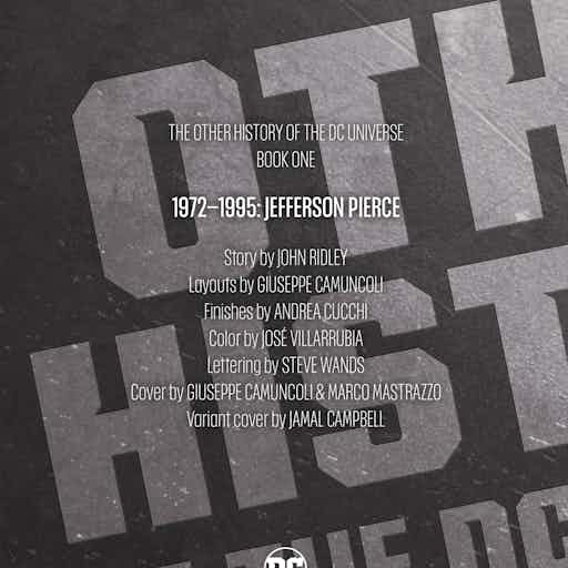 The Other History of the DC Universe series preview1